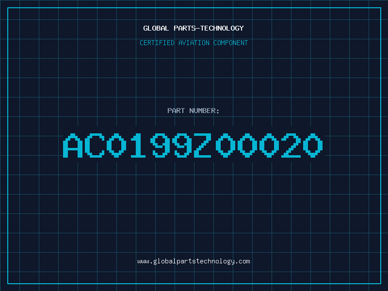 Aviation Part AC0199Z00020