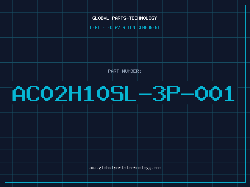 Aviation Part AC02H10SL-3P-001