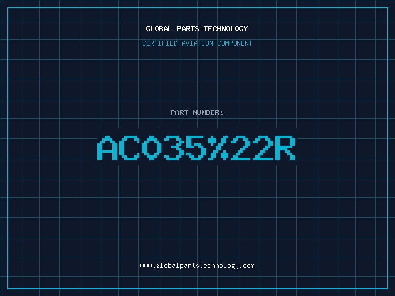 Aviation Part AC035%22R