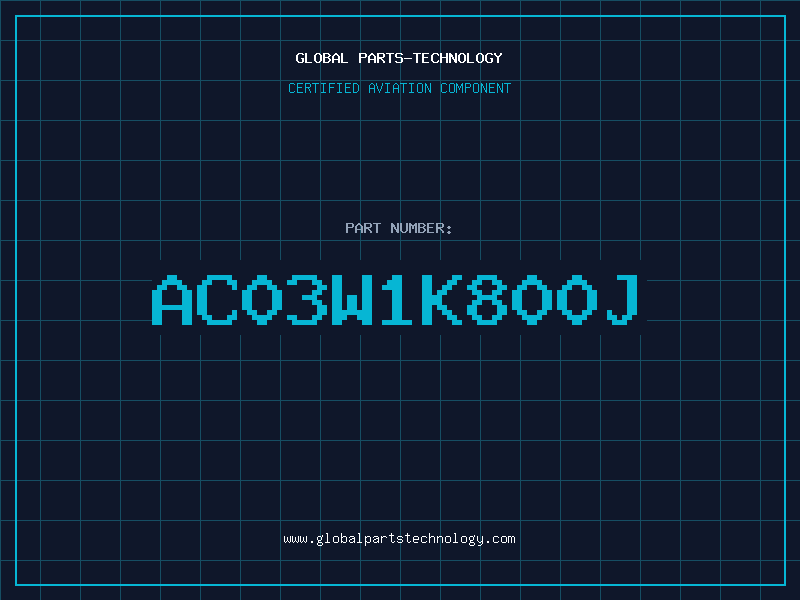 Aviation Part AC03W1K800J