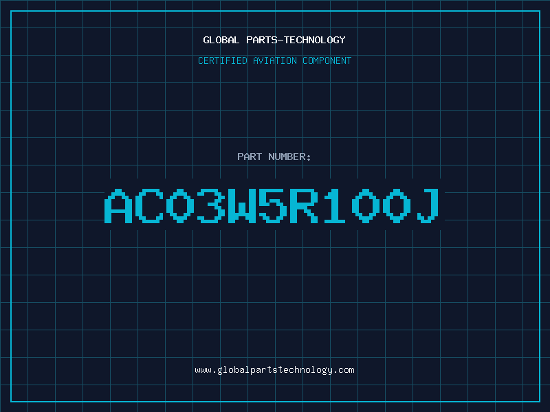 Aviation Part AC03W5R100J