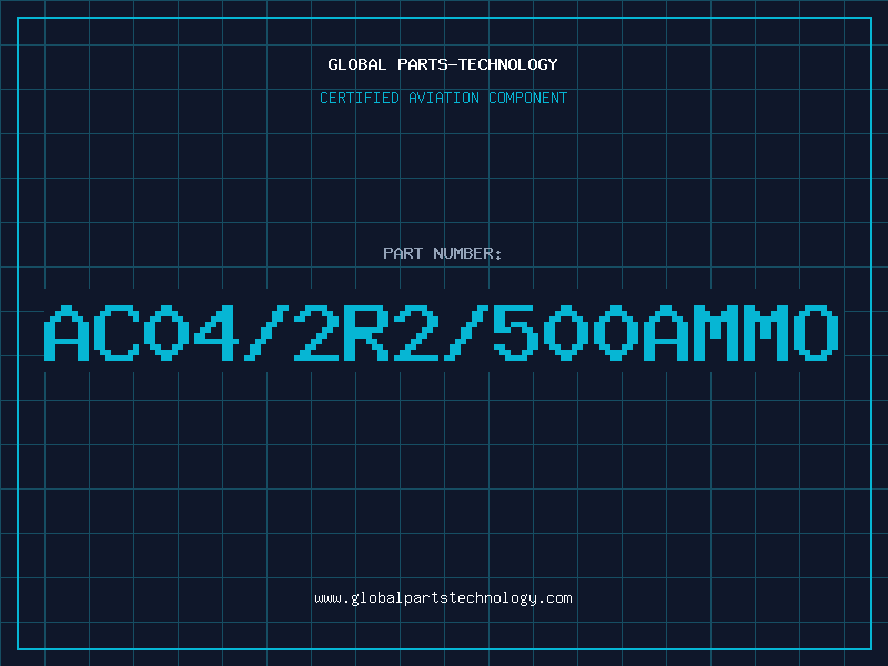 Aviation Part AC04/2R2/500AMMO