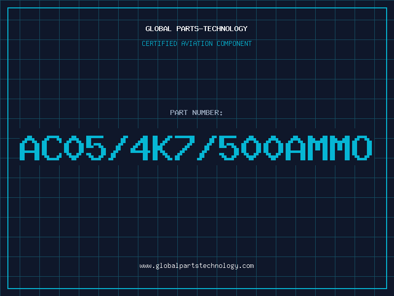 Aviation Part AC05/4K7/500AMMO