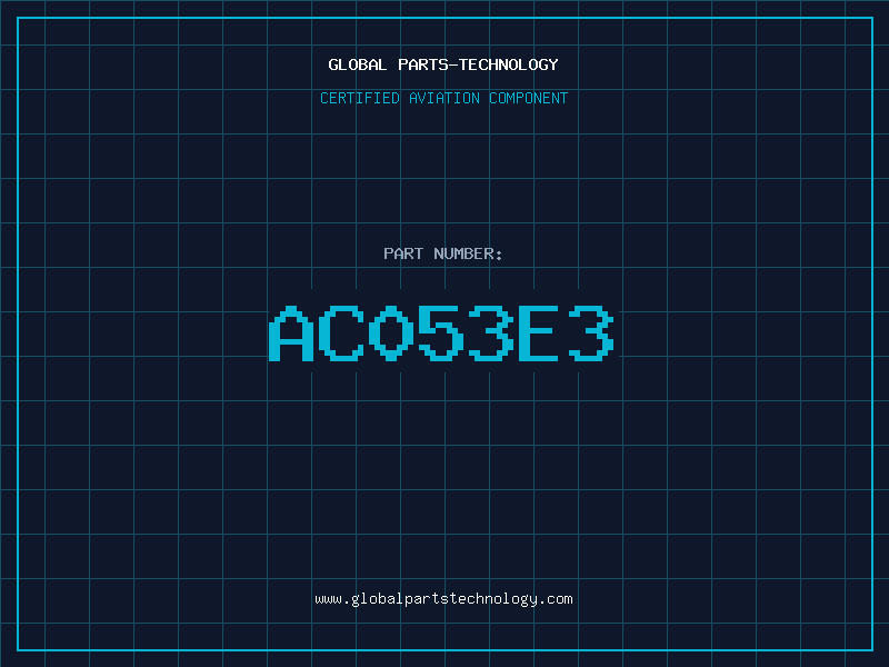 Aviation Part AC053E3