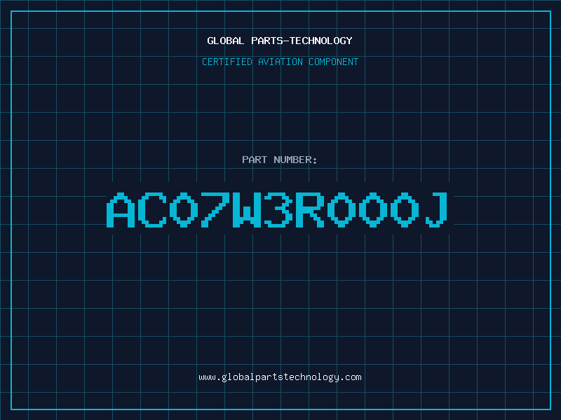 Aviation Part AC07W3R000J