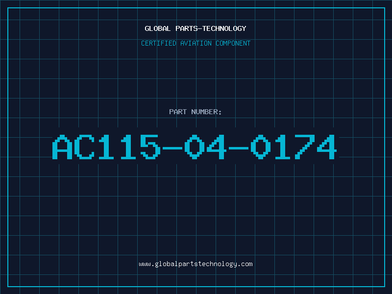 Aviation Part AC115-04-0174