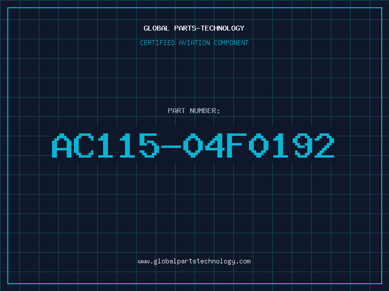 Aviation Part AC115-04F0192
