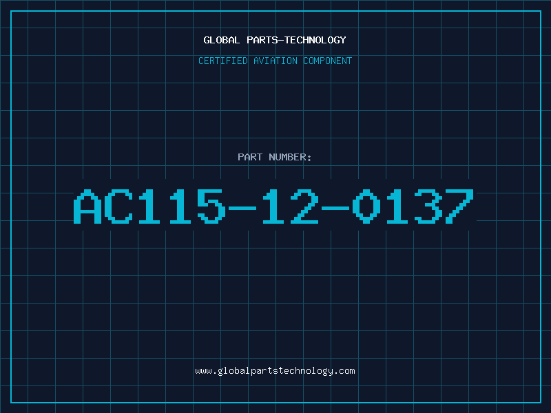 Aviation Part AC115-12-0137