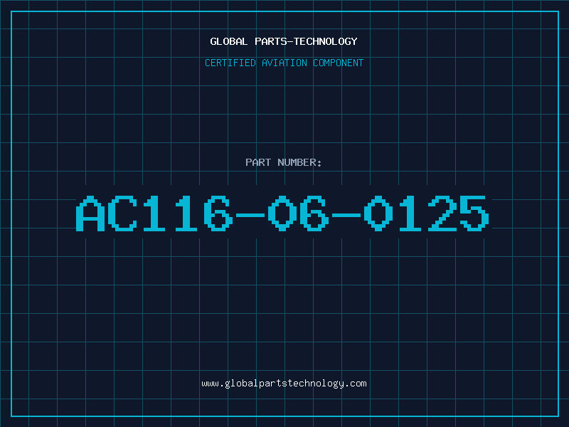 Aviation Part AC116-06-0125