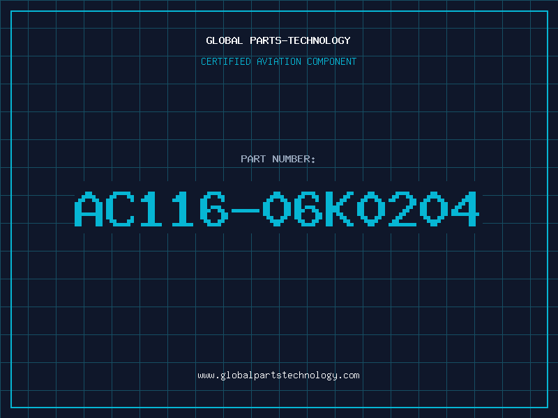 Aviation Part AC116-06K0204