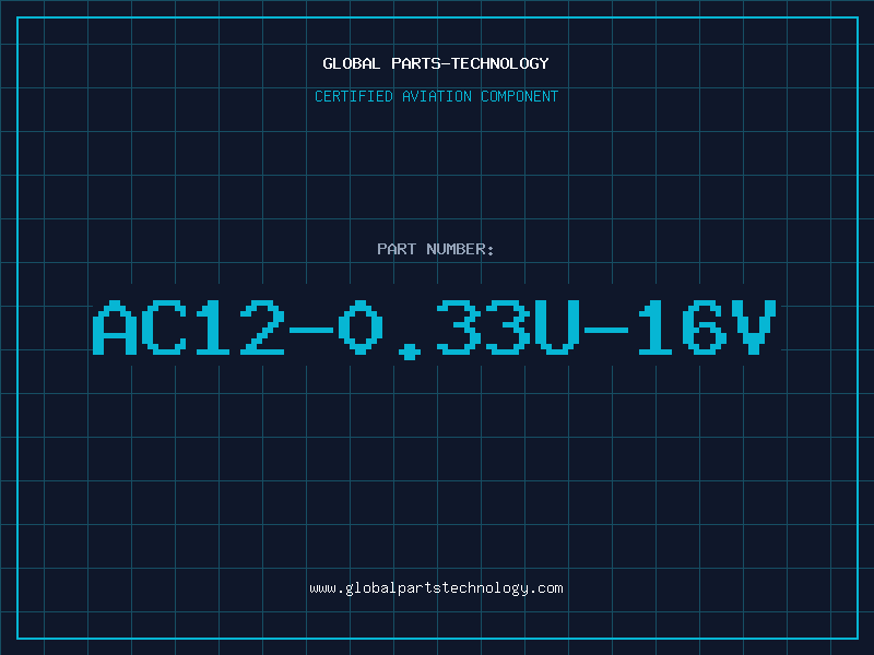 Aviation Part AC12-0.33U-16V