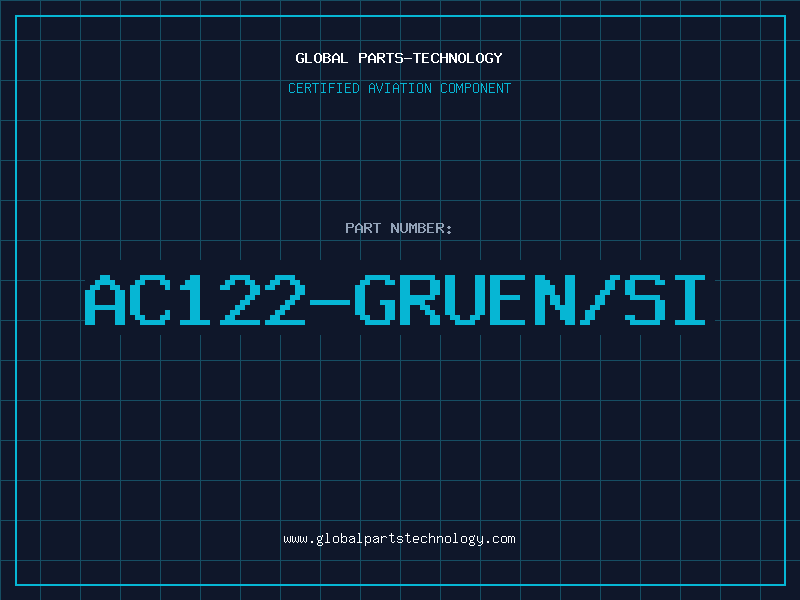 Aviation Part AC122-GRUEN/SI