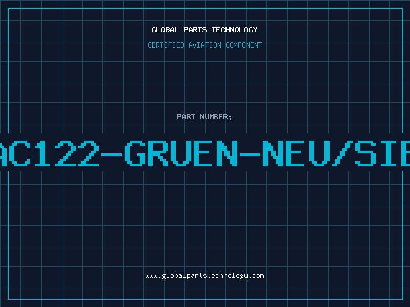 Aviation Part AC122-GRUEN-NEU/SIE
