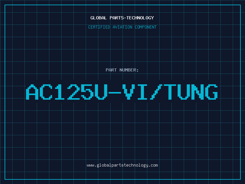 Aviation Part AC125U-VI/TUNG