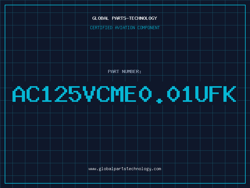 Aviation Part AC125VCME0.01UFK