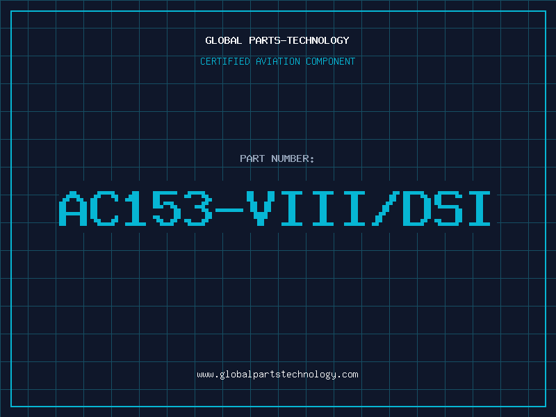 Aviation Part AC153-VIII/DSI