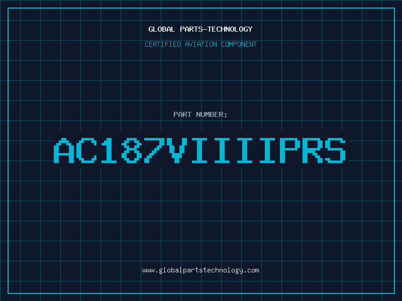 Aviation Part AC187VIIIIPRS