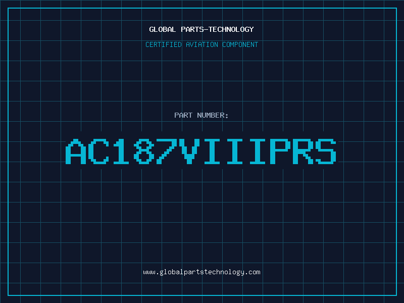 Aviation Part AC187VIIIPRS