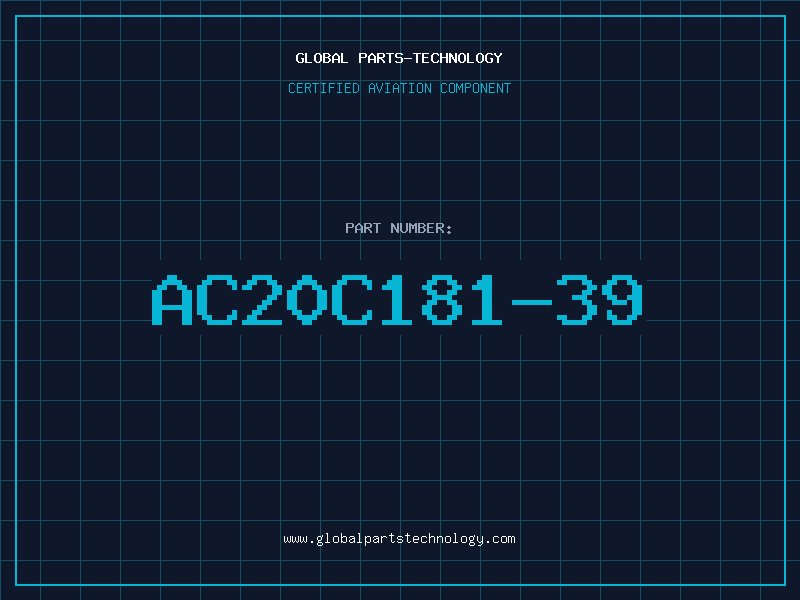 Aviation Part AC20C181-39