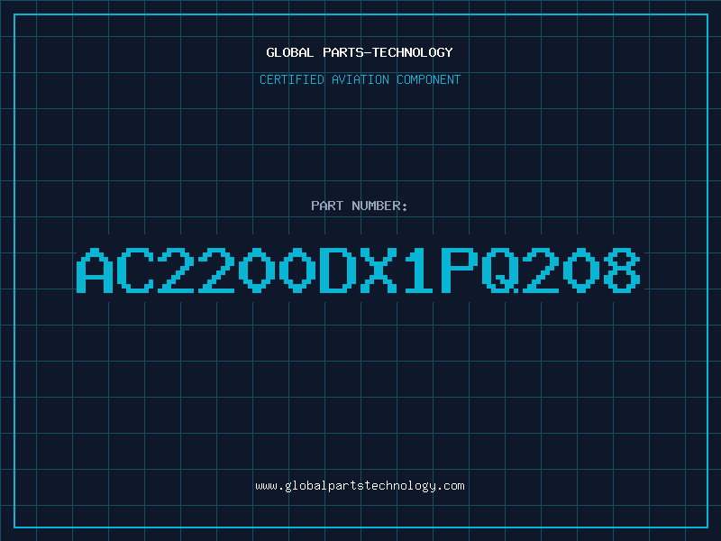Aviation Part AC2200DX1PQ208