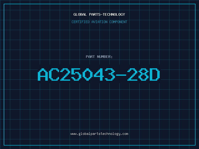 Aviation Part AC25043-28D