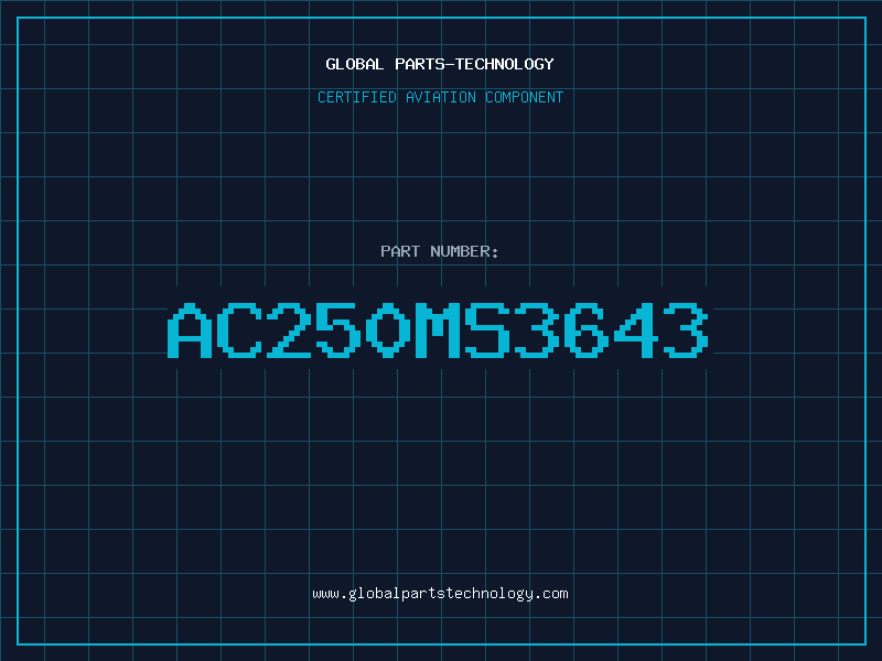 Aviation Part AC250MS3643
