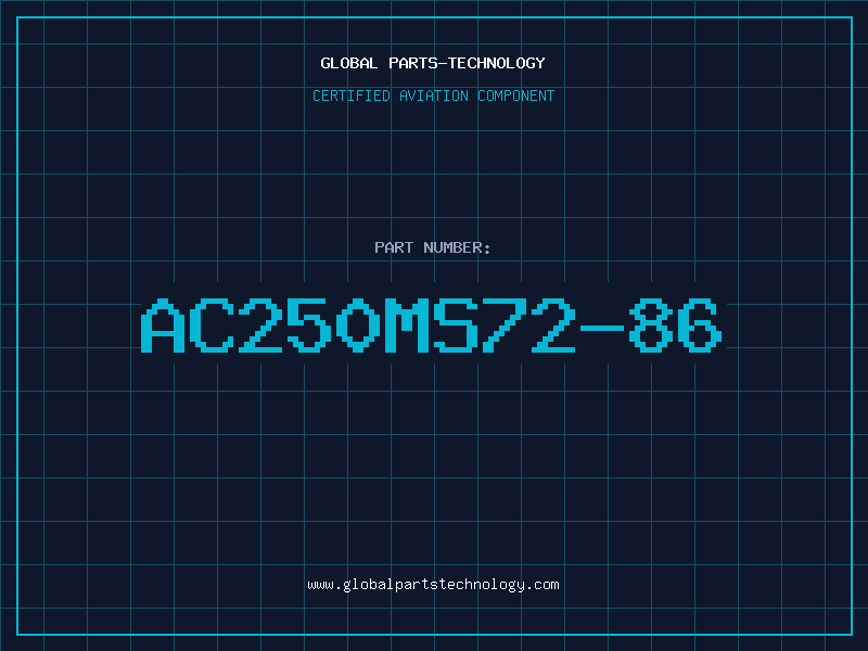 Aviation Part AC250MS72-86