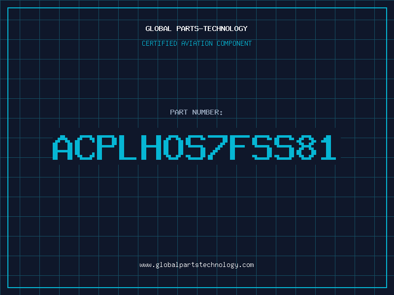 Aviation Part ACPLHOS7FSS81