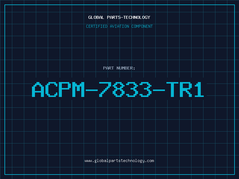 Aviation Part ACPM-7833-TR1