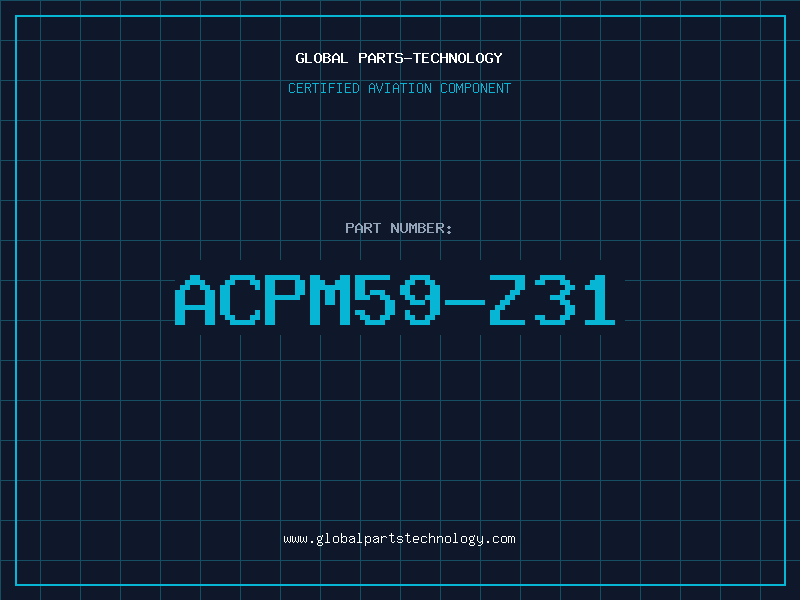 Aviation Part ACPM59-Z31