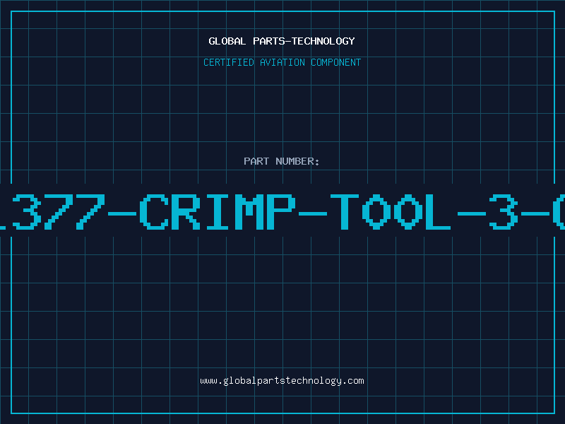 Aviation Part AD-1377-CRIMP-T00L-3-CVTY