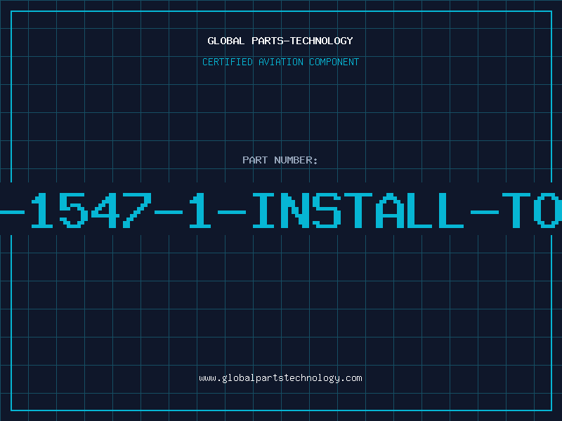 Aviation Part AD-1547-1-INSTALL-TOOL