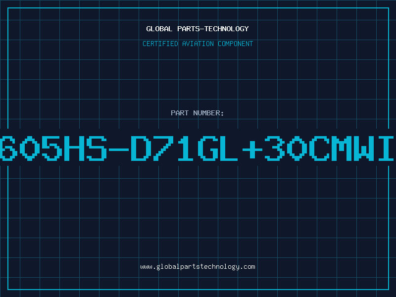Aviation Part AD0605HS-D71GL+30CMWIRES