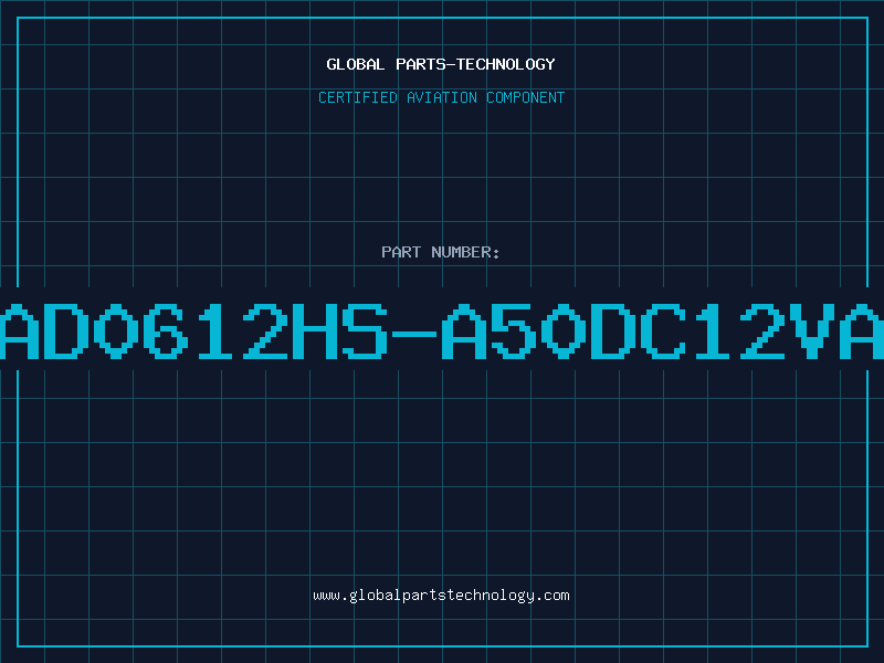Aviation Part AD0612HS-A50DC12VA