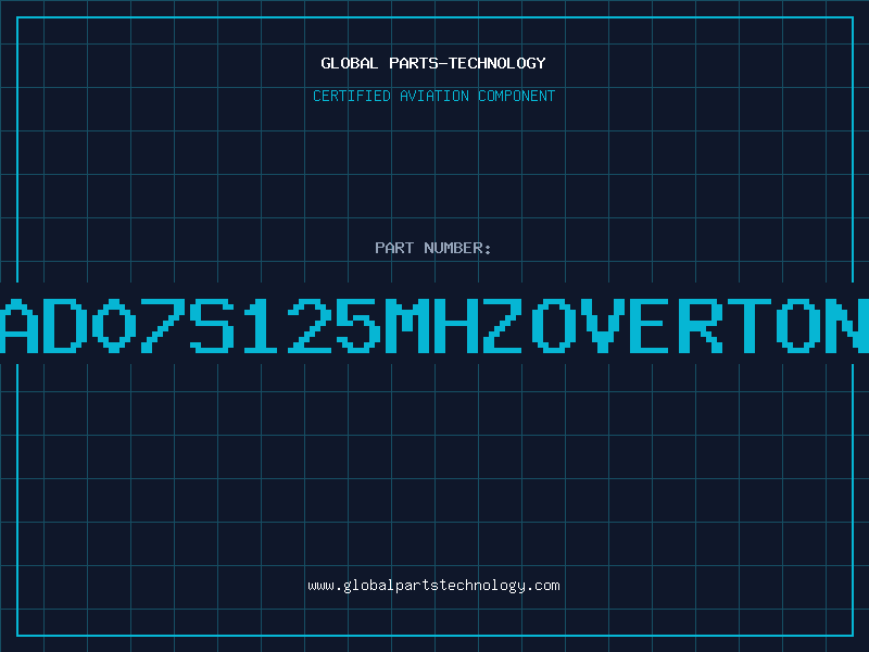 Aviation Part AD07S125MHZOVERTON