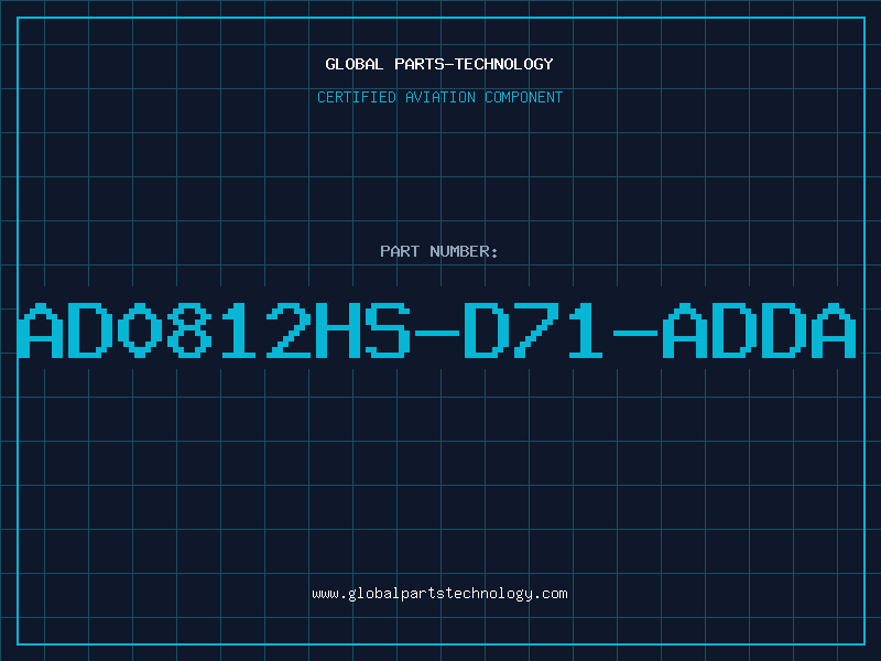 Aviation Part AD0812HS-D71-ADDA