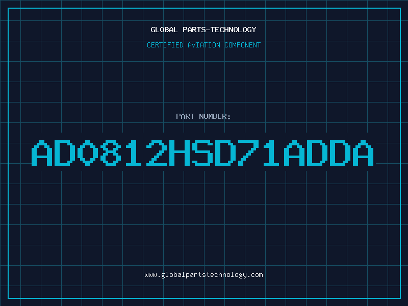 Aviation Part AD0812HSD71ADDA