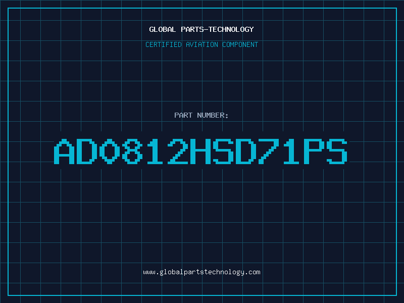 Aviation Part AD0812HSD71PS