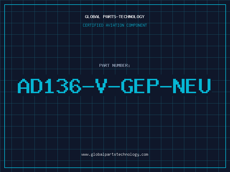 Aviation Part AD136-V-GEP-NEU
