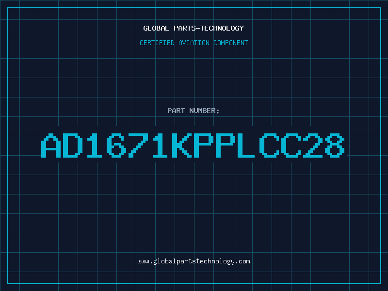 Aviation Part AD1671KPPLCC28