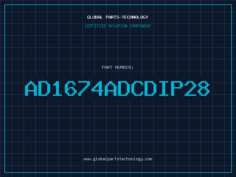 Aviation Part AD1674ADCDIP28