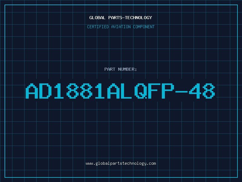 Aviation Part AD1881ALQFP-48