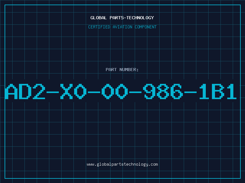 Aviation Part AD2-X0-00-986-1B1