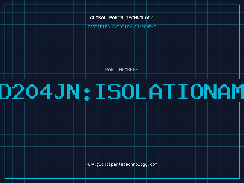 Aviation Part AD204JN:ISOLATIONAMP