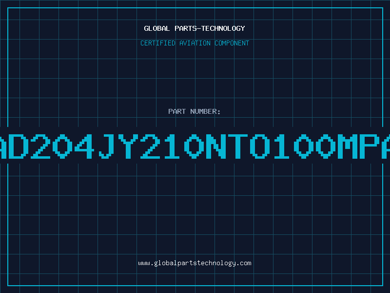 Aviation Part AD204JY210NTO100MPA