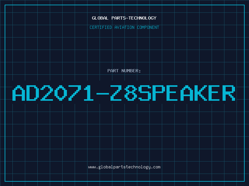 Aviation Part AD2071-Z8SPEAKER