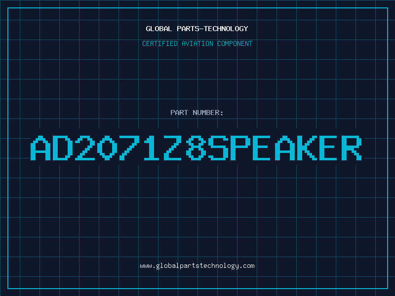 Aviation Part AD2071Z8SPEAKER