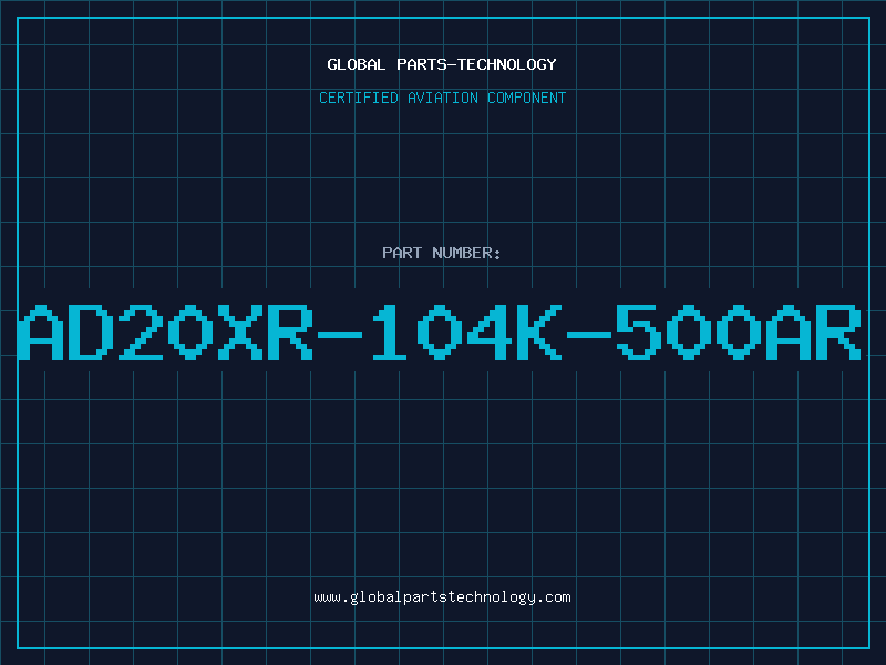 Aviation Part AD20XR-104K-500AR