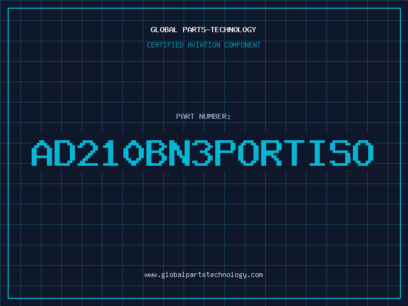 Aviation Part AD210BN:3PORTISO