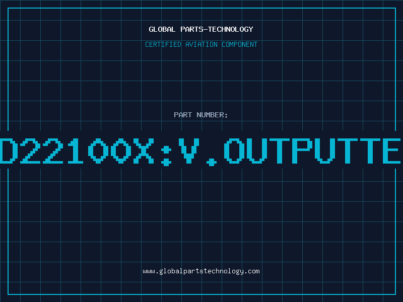 Aviation Part AD22100X:V.OUTPUTTEM